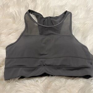 Zyia grey sports bra size L